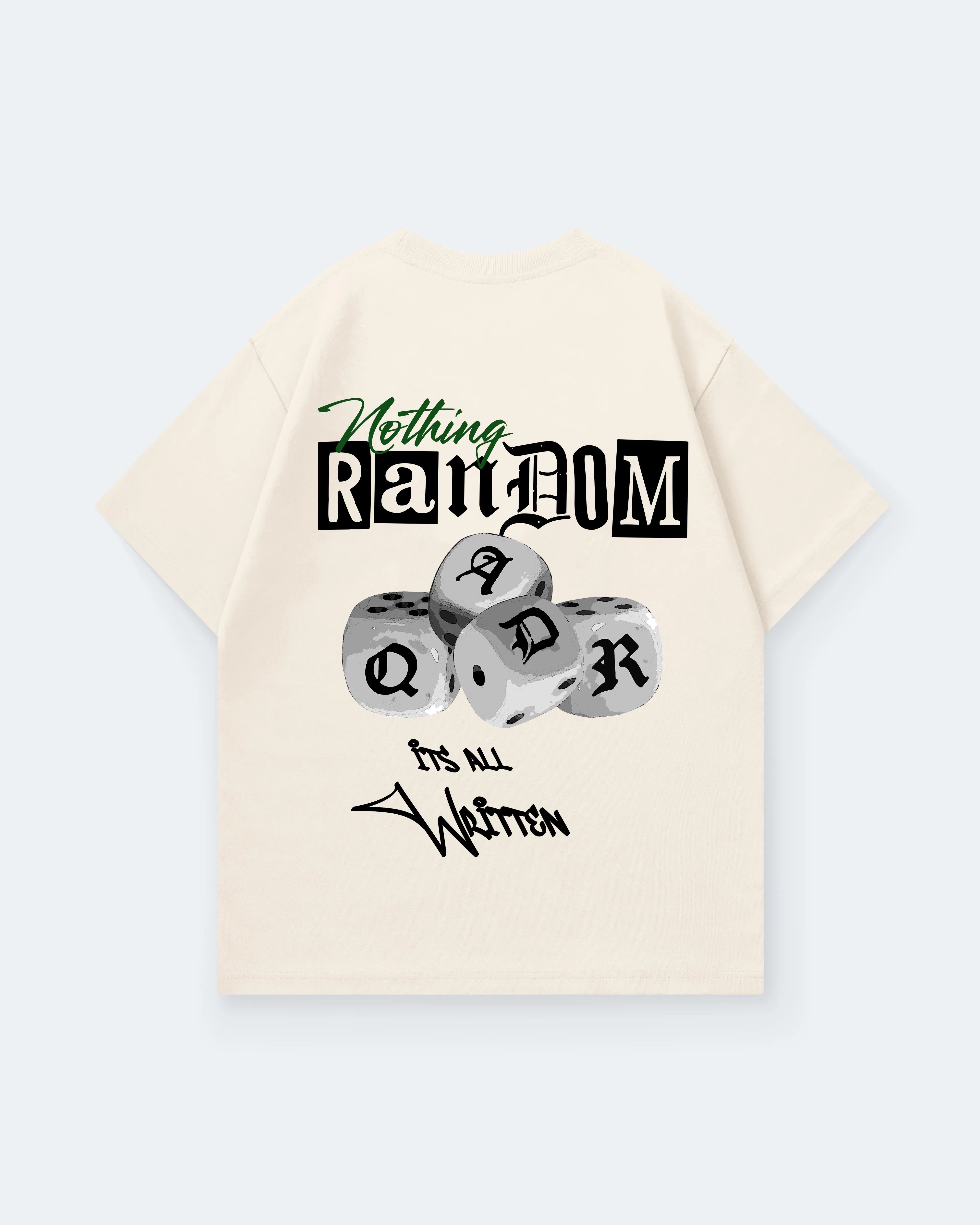 NOTHING RANDOM ITS ALL WRITTEN