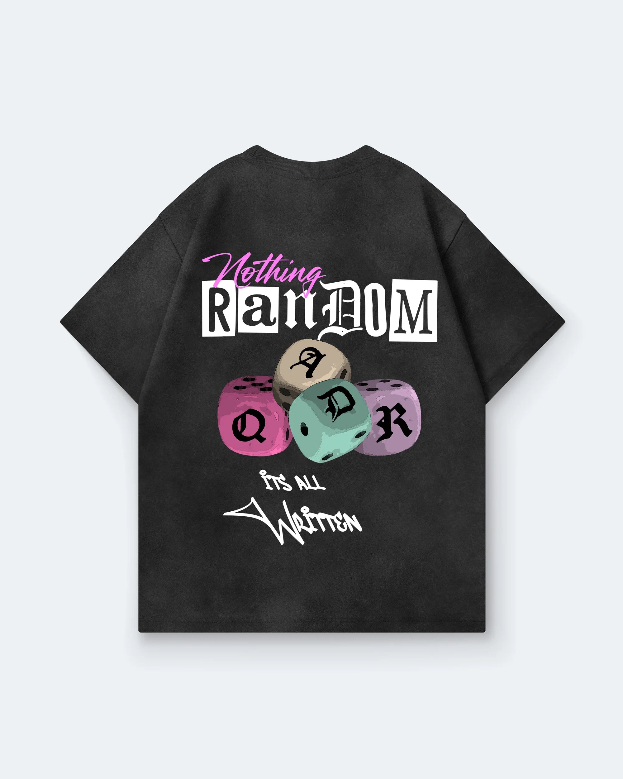 NOTHING RANDOM ITS ALL WRITTEN