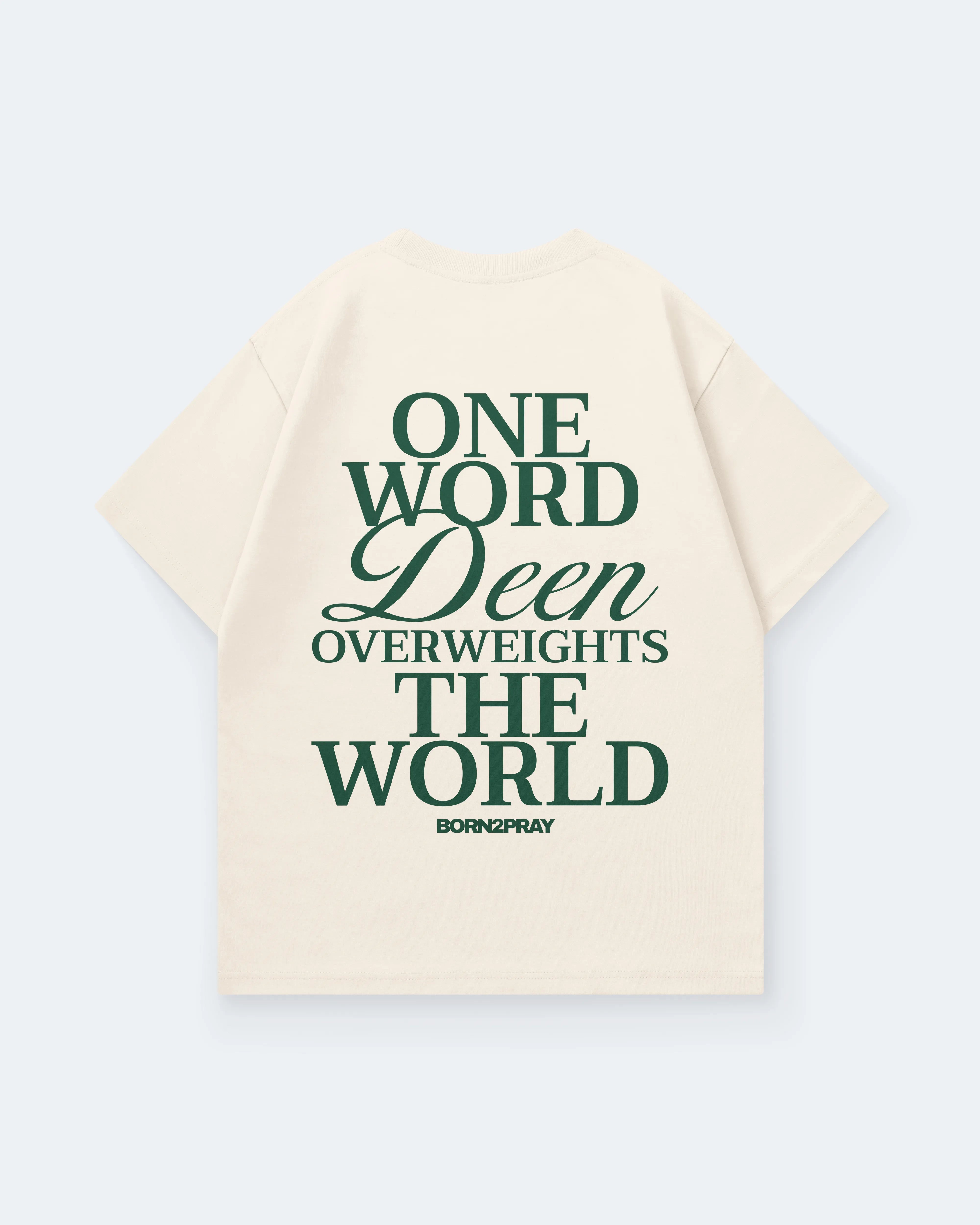 ONE WORD OVERWEIGHTS THE WORLD