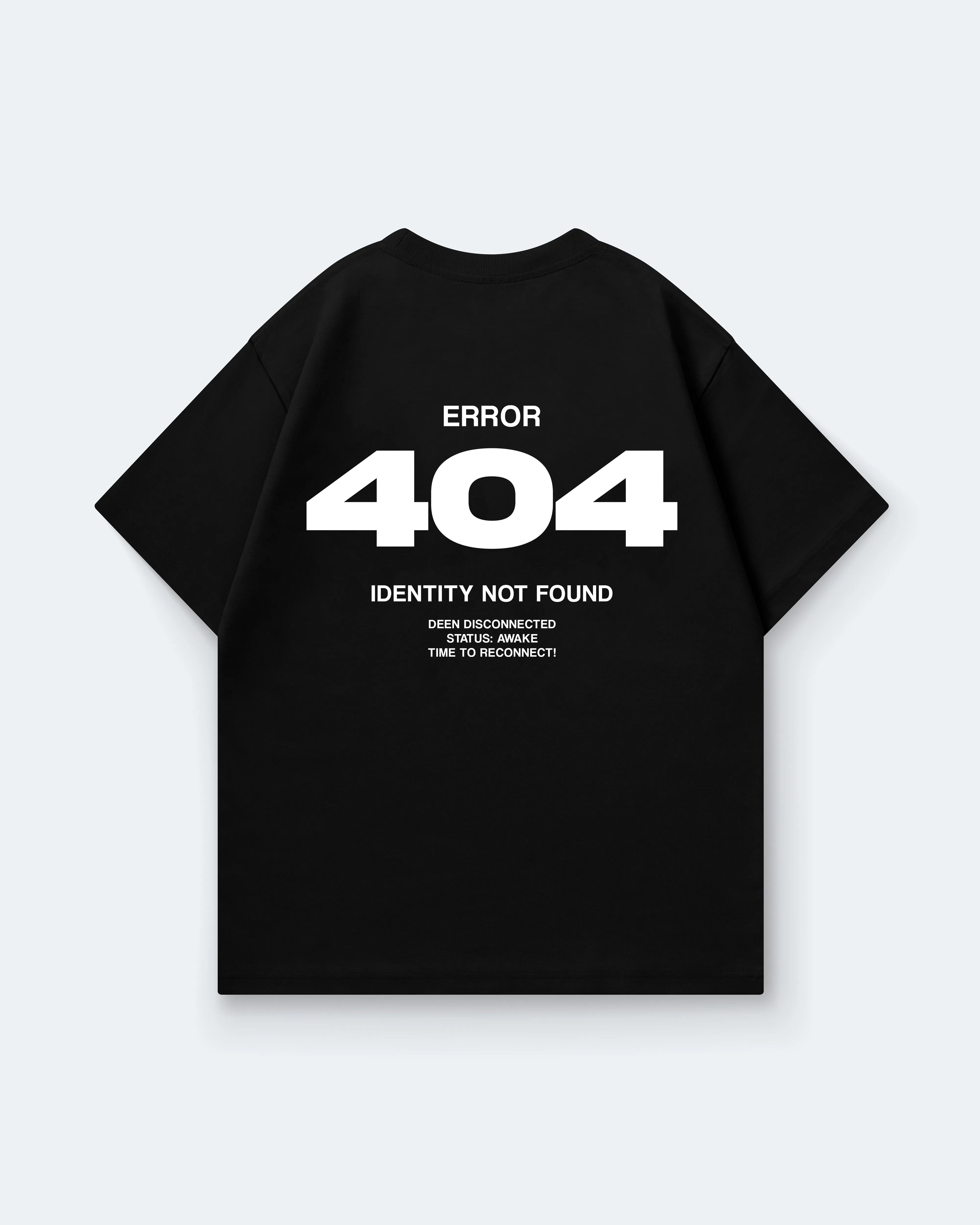 ERROR 404 IDENTITY NOT FOUND