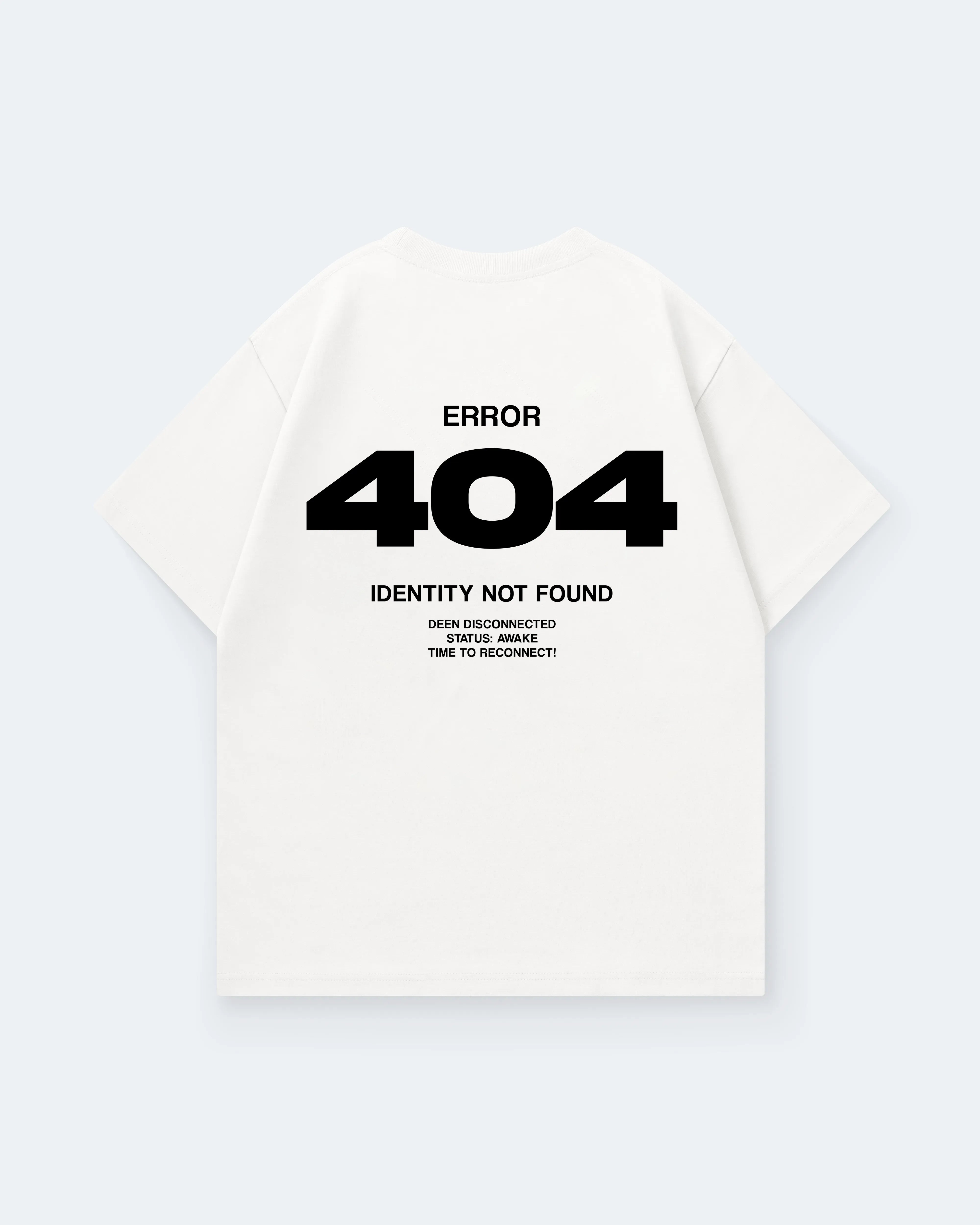 ERROR 404 IDENTITY NOT FOUND