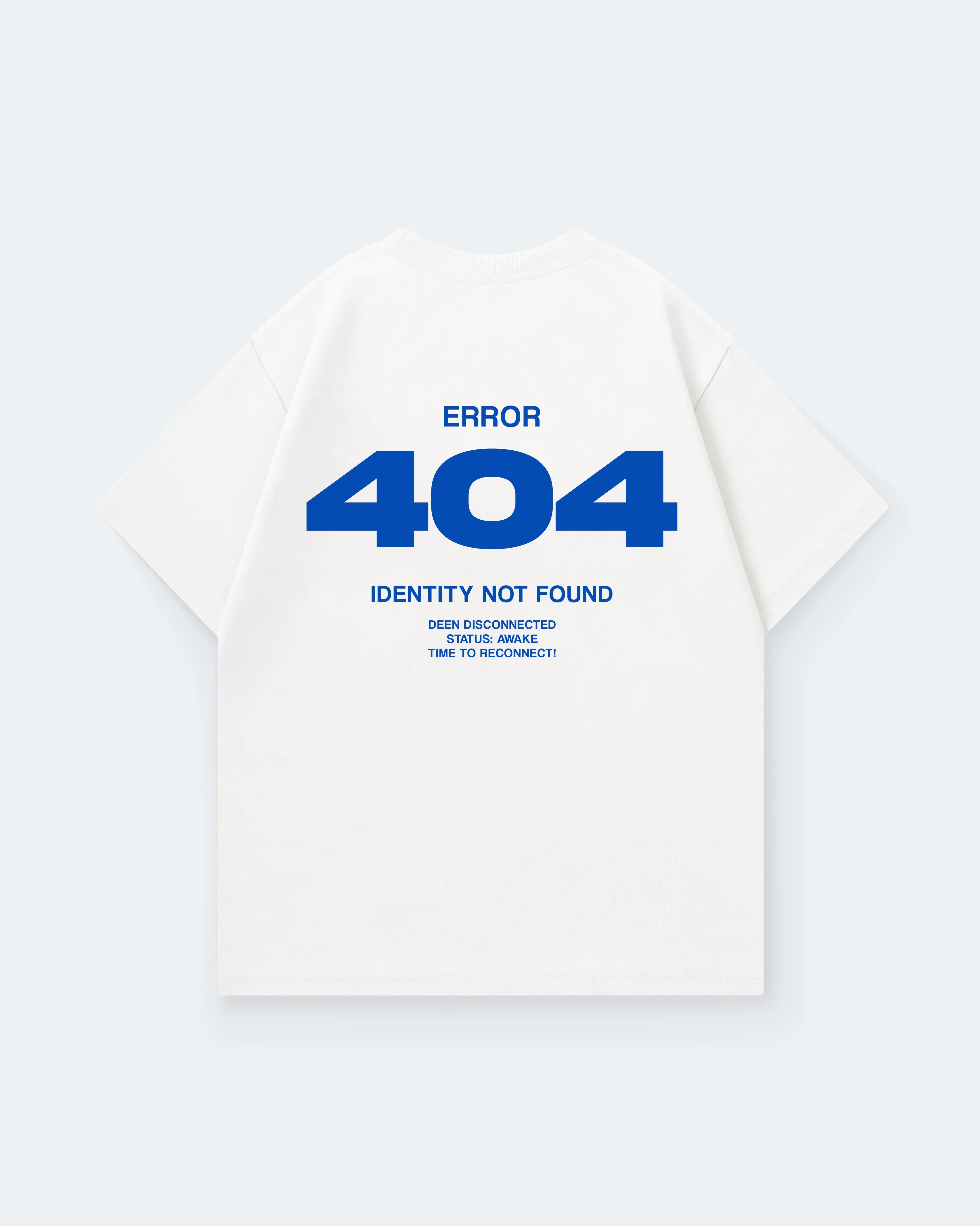 ERROR 404 IDENTITY NOT FOUND